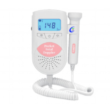 Rechargeable Pocket Prenatal Baby Ultrasound Heart Rate Fetal Doppler Monitor